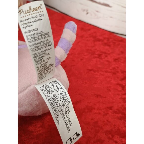 Pusheen Ice Cream Mystery Plush‎ Clip Keychain - Pink & Purple 4.5 Inches - Picture 5 of 7
